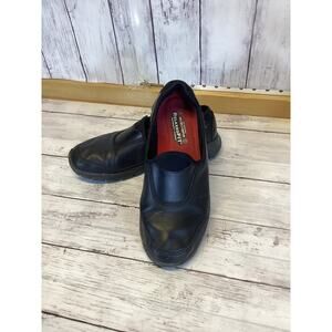 Sketchers Relaxed Fit Slip Resistant Memory Foam Black Shoes Women Size 9